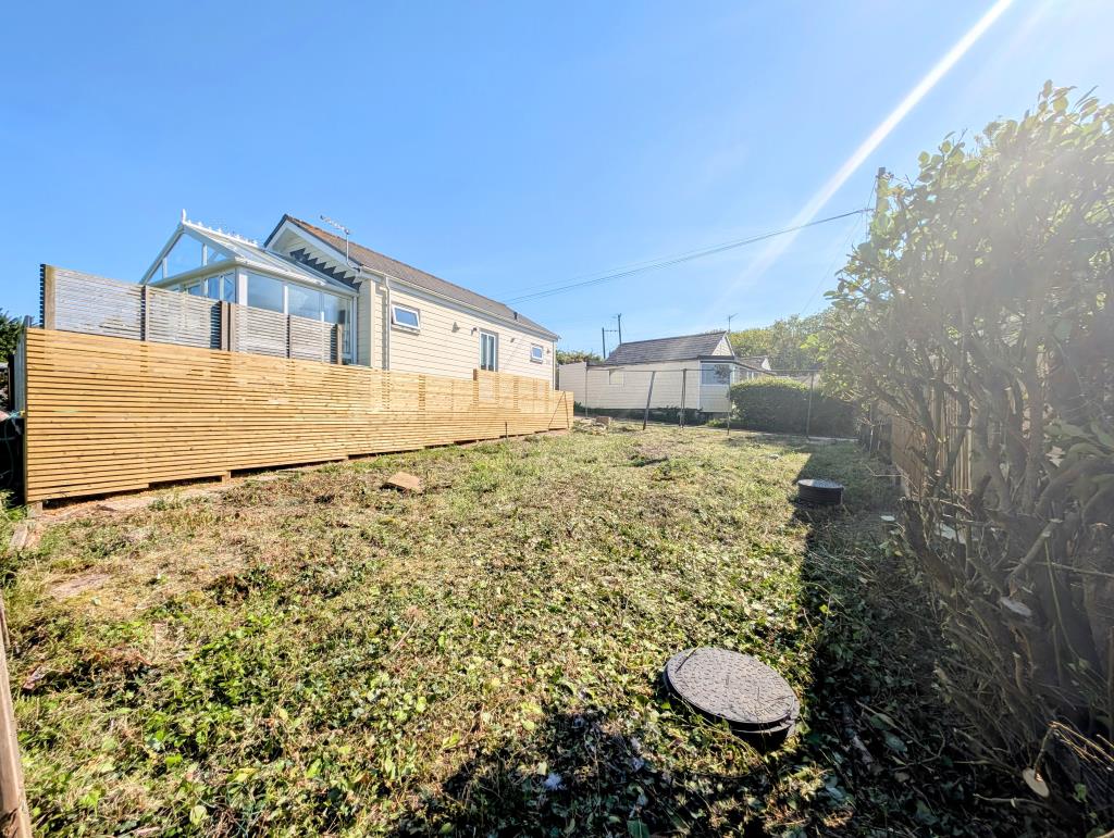 Lot: 92 - LAND WITH PLANNING FOR A DETACHED CHALET STYLE HOME - Looking at the Site from the Opposite Angle